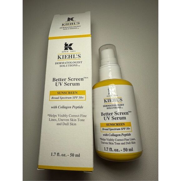 Kiehl's Better Screen UV Serum SPF 50+ 50ml - Picture 1 of 6